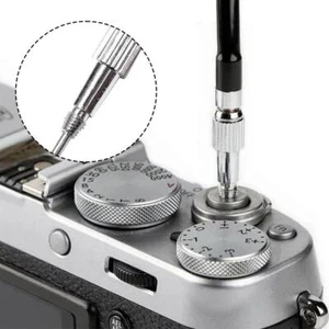 70cm Mechanical Locking Shutter Release Cable Remote Cameras. For Vintage S5N4 - Picture 1 of 10