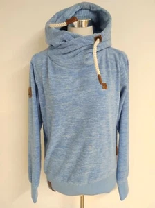 Naketano Kapuzenpullover Pullover blau Gr. S Fleece Kapuze Fleecepullover Warm - Bild 1 von 5
