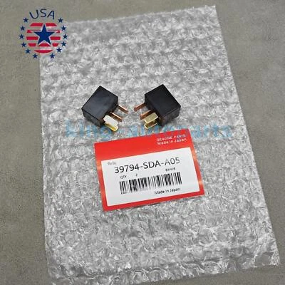 New 2PCS Fits For HONDA ACURA AC Starter Relay 39794-SDA-A05 - Image 1 of 4