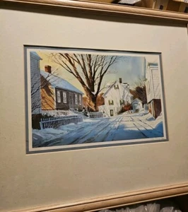 Steve Zazenski Framed, Matted Signed Numbered - Picture 1 of 6