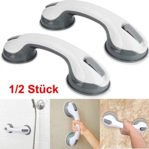 1/2 x maniglia per vasche da bagno ventosa bagno maniglia per vasca maniglia per doccia maniglia per aspirazione - Foto 1 di 9