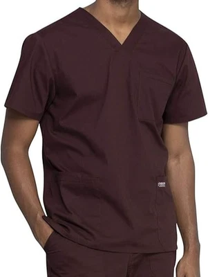 Top Médico Cherokee Ropa de Trabajo Profesionales Hombres Cuello en V ESPRESSO 3XL Foto 1 de 4