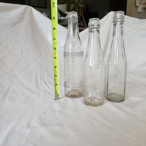 vintage ketchup bottle lot of 3 - Picture 1 of 3