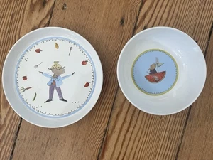 IKEA FABLER Kinderset : Schale + Teller * SELTEN Silke Leffler Baby Geschirr - Bild 1 von 5