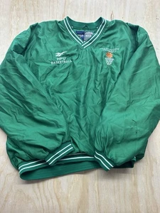 VTG Reebok Windbreaker Pullover Green Hawaii Pacific Basketball University XXXL - Picture 1 of 8