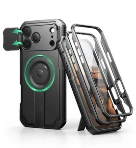 DEXNOR Full Body Case for iPhone 17 Pro Max / 17 Air / 17 Pro / 17, For Magsafe - Picture 1 of 19