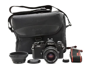 【NEAR MINT+】Nikon NEW FM2N Black SLR/zoom nikkor 35-70mm f/3.5 -48.From Japan - Picture 1 of 15