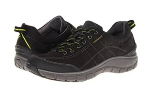 Clarks Wave Trek Walking/Hiking Shoes Women’s 8.5 W Black Nubuck Waterproof - Picture 1 of 6