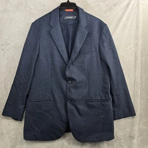 Bluffworks Gramercy Mens 48L Blue Blazer Jacket Business Travel Performance - Picture 1 of 9