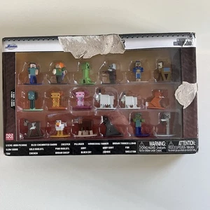 Minecraft Nano Metalfigs 20er Pack Jada Toys 2023 Caves & Cliffs Set - Bild 1 von 11