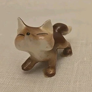 Hagen Renaker Miniature Red Fox Ceramic Figurine EAR NICKS - Picture 1 of 14