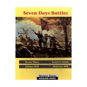 Decision Games Civil War Seven Days Battles en muy buen estado+/casi nuevo - Imagen 1 de 2