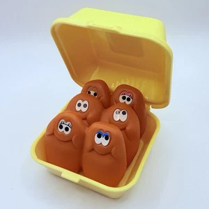 McDonalds McNugget Buddies 1988 lote de 6 con caja juguetes Happy Meal vintage - Imagen 1 de 12
