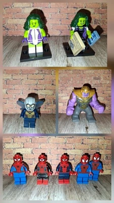 LEGO Minifigure Bulk Lot, Vintage, Marvel, MCU, Accessories & Parts Red She Hulk - Image 1 of 4