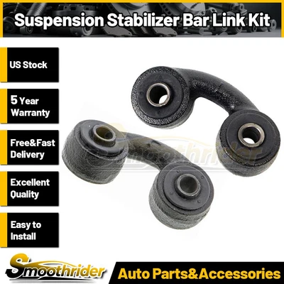 Kit de eslabones de barra estabilizadora de suspensión delantera 2x para Ford Bronco 1985-1996-R Foto 1 de 4