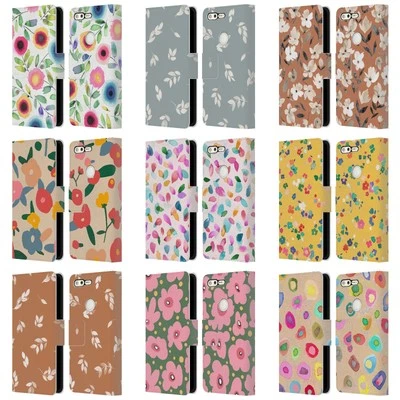 OFFICIAL NINOLA NATURE BOLD LEATHER BOOK WALLET CASE COVER FOR GOOGLE PHONES - Image 1 of 4