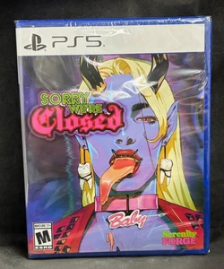 Sorry We're Closed (PlayStation 5 / PS5) BRAND NEW - Picture 1 of 2