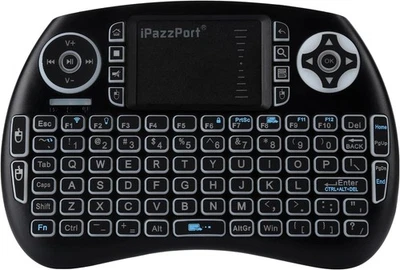 iPazzPort Mini Bluetooth & 2.4GHz Wireless Keyboard with Touchpad combo, backlit - Image 1 of 4