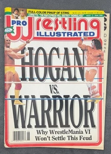 Pro Wrestling Illustrated Magazine June 1990 Hogan vs Warrior WrestleMania - Picture 1 of 3