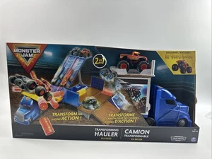 Monster Jam 2in1 Transforming Hauler Playset W/Exclusive EL Toro Loco 1:64 Truck - Picture 1 of 11