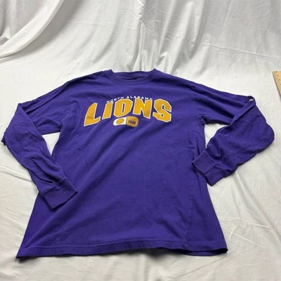 North Alabama Lions Men's Purple Long Sleeve T-Shirt Size M - Image 1 of 4