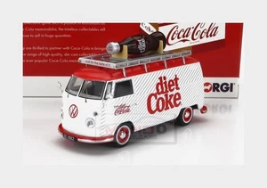 1:43 CORGI Volkswagen T1 Van Diet Coke Coca-Cola 1965 White Red CC02747 Model - Picture 1 of 2