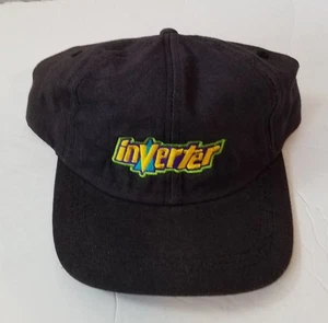 Vintage schwarz, Chance Rides Inverter Ride Mütze. Strapback. Unterhaltung, Wichita. - Bild 1 von 6