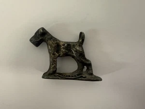 Terrier irlandés/airedale de metal vintage hecho en Irlanda - Imagen 1 de 5