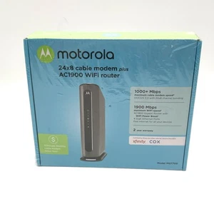Motorola MG7700 AC1900 Dual-Band DOCSIS 3.0 Kabelmodem WLAN Router NEU VERSIEGELT - Bild 1 von 11