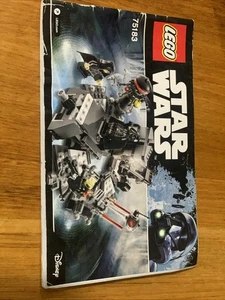 LEGO Star Wars 75183 Instructions Only – Darth Vader Transformation – No Bricks - Picture 1 of 2