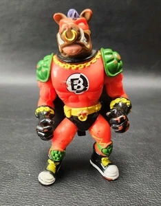 Figura de acción coleccionable vintage 1993 TMNT Playmates Sewer Hero Mighty Bebop - Imagen 1 de 10