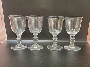 Provence by Baccarat Crystal 3 1/2" Cordial Glasses Set of 4 - Picture 1 of 4