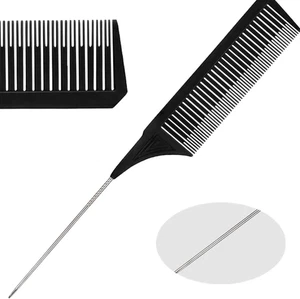 3Pcs Highlighting Combs Set Different Sizes Weaving Hair Professional Rat Tai... - Picture 1 of 12