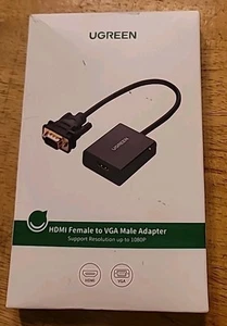 UGREEN Active HDMI Female to VGA Male Adapter - Picture 1 of 1