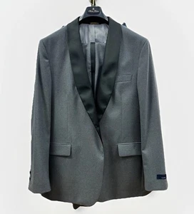 Brooks Brothers 46L 38x30 1818 Hopsack Wool Tuxedo Dinner Jacket + Pants Classic - Picture 1 of 15