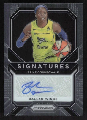 2021 Panini Prizm WNBA #SG-AOG Arike Ogunbowale Signatures AUTO - Image 1 of 2