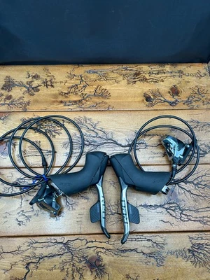 SRAM Red AXS 12 Speed Electronic Hydraulic Disc Shifters And Brake Calipers - Image 1 of 4