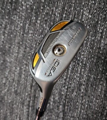 Adams Golf Idea Pro Gold Prototype 18 Degree Hybrid Stiff Steel Shaft - Image 1 of 4