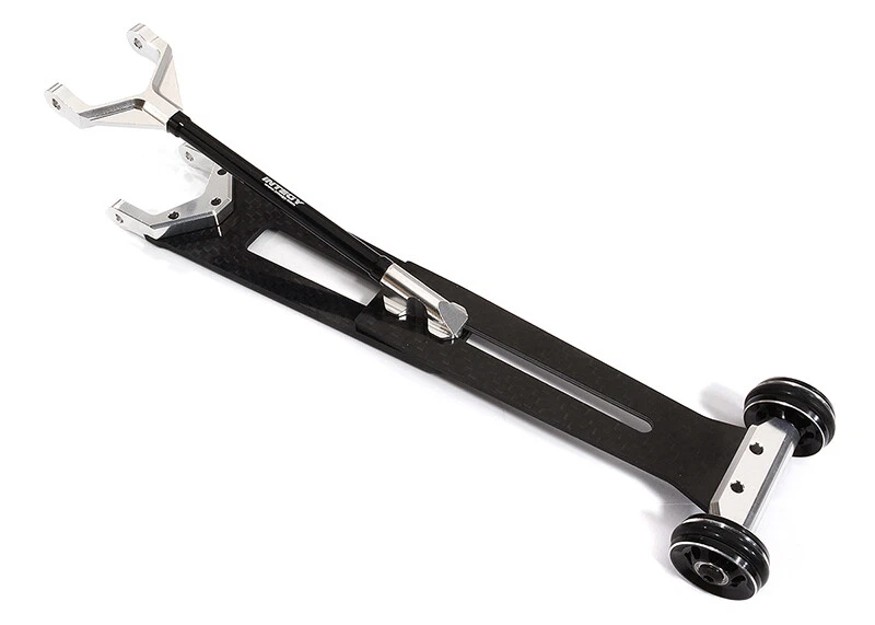 Machined Alloy & Composite Wheelie Bar for Associated DR10 Drag Race Car RTR - Image 1 of 1