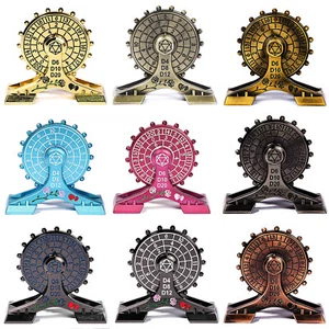 7-in-1 Metal Spinner Ferris Wheel DND Dice Roulette RPG Game Dungeons & Dragons - Picture 1 of 18