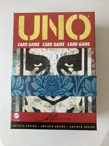 Baraja de cartas Mattel Obey GIANT Uno Shepard Fairey Artiste Series - Imagen 1 de 3