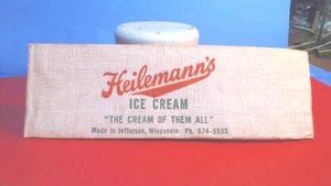 Vintage-HEILEMANN"S- ICE CREAM- Parlor- PAPER HAT- CAP - Not worn - Picture 1 of 4