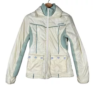 Vintage Volcom Winter Jacket Women's Small Y2K 90s Ski Snowboard Insulated - Picture 1 of 19