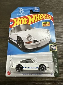 2023 Hot Wheels White Porsche 911 Carrera RS 2.7 #125/250 - Picture 1 of 4