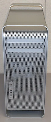 HEAVY WEAR Mac Pro 4,1 Dual Xeon 2.26GHz 32GB DDR3 AMD HD 4870 OS X El Capitan - Image 1 of 4