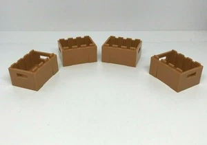 LEGO : Lot 4x Conteneur Caisse - Réf 30150 Nougat - Set 80105 79109 70657 70922 - Imagen 1 de 1