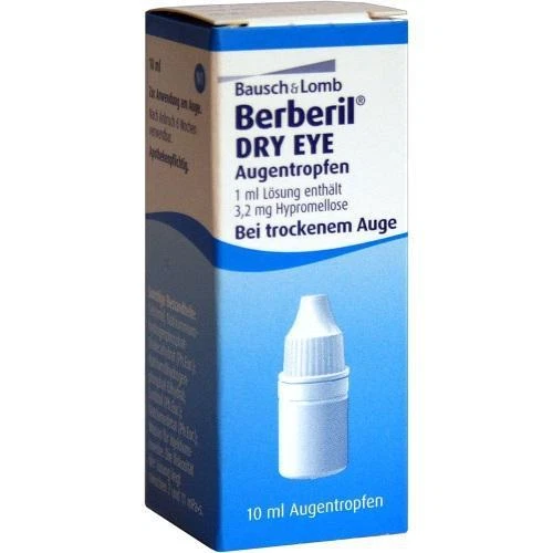 DR. GERHARD MANN BERBERIL Dry Eye Augentropfen 10ml PZN 1929465