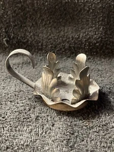 Vintage Metal Looped Handled Votive Candle Holder - Picture 1 of 7