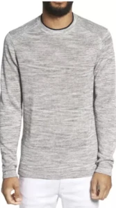 TED BAKER LONDON Inzone Crewneck Linen Blend Sweater Men's Size TED-3 (M) - Picture 1 of 5