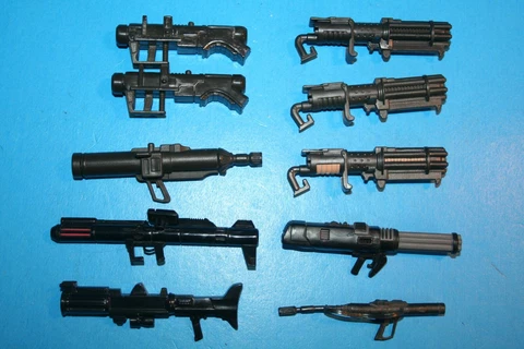 STAR WARS MODERN WEAPONS 1  PC "BLASTER CANNON/MISSILE LAUNCHER" CLONES FIGURE Cover